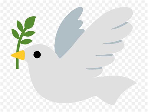 Dove Emoji Clipart - Emoji Fugl,Claw Emoji - free transparent emoji ...