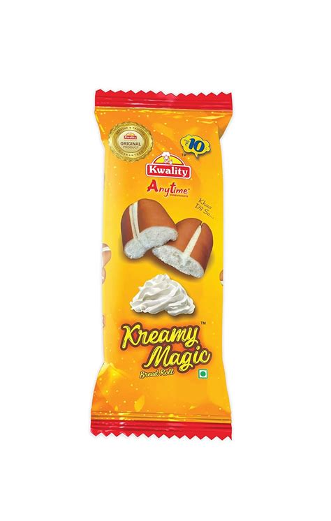 Kwality Kreamy Magic Bread Roll, 50 g : Amazon.in: Grocery & Gourmet Foods
