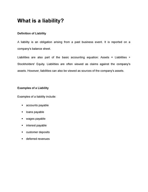 Define Liability 的图像结果