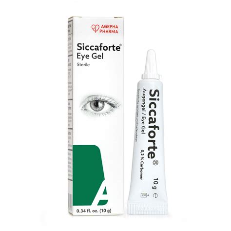 Siccaforte Eye Gel for Dry Eyes - Intensive Moisturizing Gel with Carbomer | Soothes Irritation ...