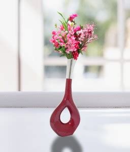 ALNICO Alnico Aluminium Casted Glossy Finish Flower Vase (36 Inches ...