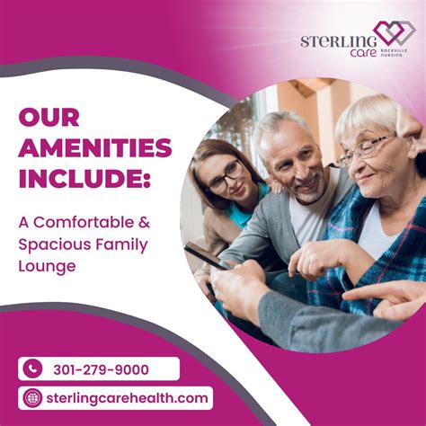 Sterling Care Rockville Nursing on LinkedIn: #familylounge #warmwelcomes