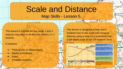 Image result for Measuring Distance On a Map Worksheet