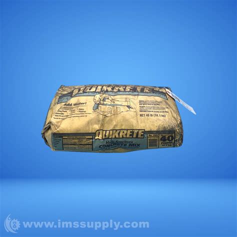Quikrete Companies 1101 High Strength Concrete Mix 40 lb - IMS Supply