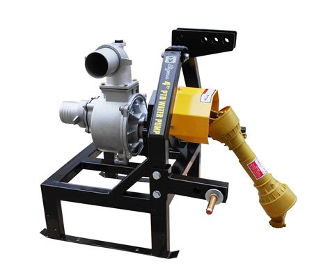 Sigma Tractor-Driven Operated 3PT Hitch PTO-Powered Water Pump 4" Inch ...