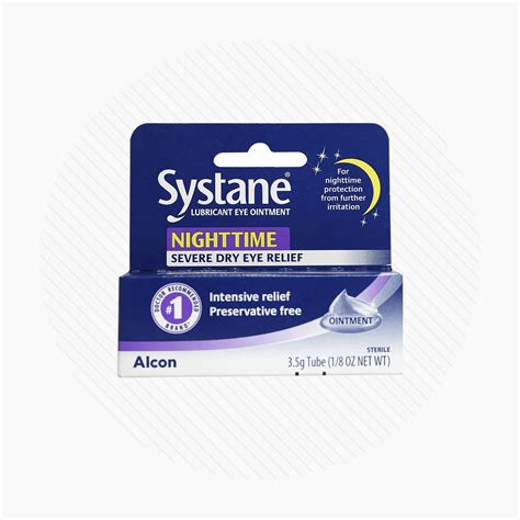 Systane Night-Time Eye Ointment Severe Dry Eye Symptom Relief (3.5g ...