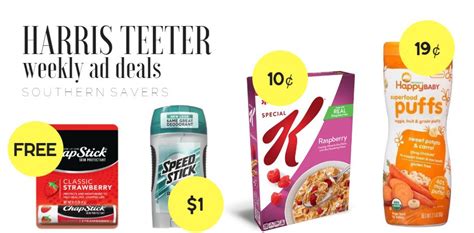 Harris Teeter Weekly Ad: 4/29-5/5 :: Southern Savers