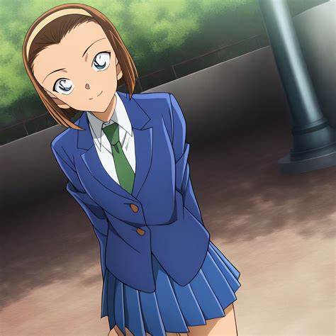 suzuki sonoko (teitan high school uniform) (detective conan)｜AI Art ...