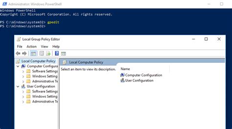 Image result for Edit Local Group Policy PowerShell