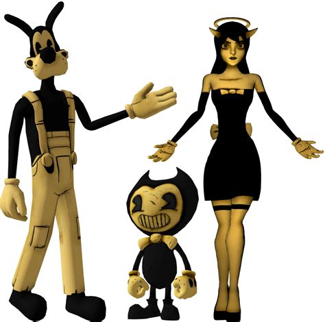 Alice The Angel Bendy And Boris BENDY AND THE INK MACHINE ALICE THE