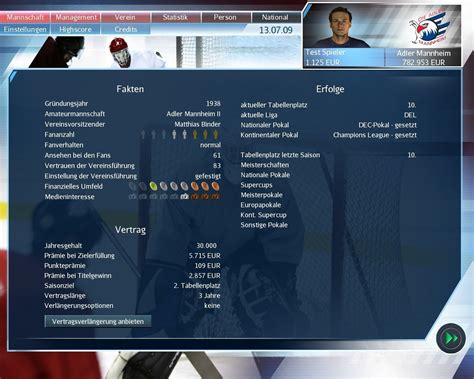 Download Eishockey Manager 2009 (Windows) - My Abandonware