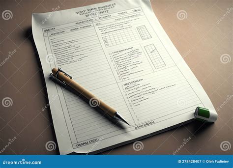 Questionnaire in Table Format Example 的图像结果