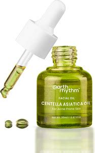 Earth Rhythm Centella Asiatica Facial Oil, Reduces Acne & Pimples ...