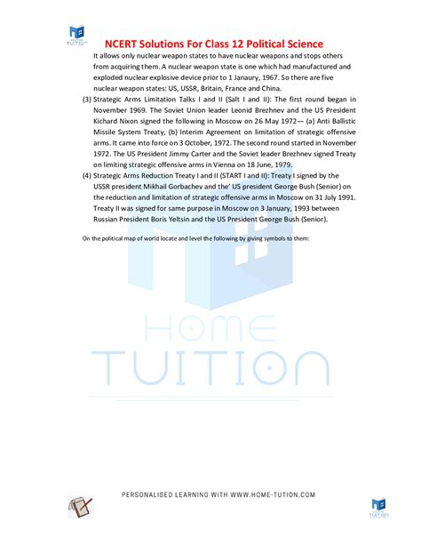 MCQ of Political Science Class 12 Cold War Era 的图像结果