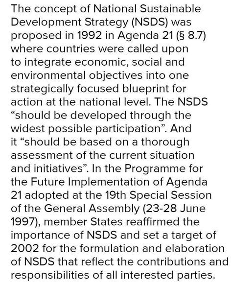 what are some national sustainable development projects? - Brainly.in