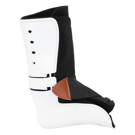 Strong Ankle Brace Sports Protection, Open Heel Design Adjustable Lace ...