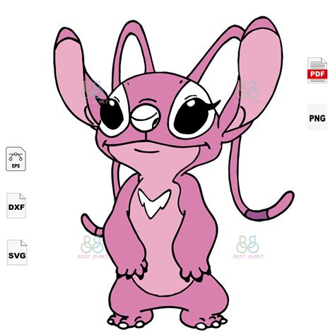 Pink Stitch Svg, Stitch And Lilo Svg, Lilo Svg, Trending Svg | Inspire ...