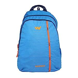 Buy Wildcraft Unisex 2 Compartment Zipper Closure Backpack (Blue_Free ...