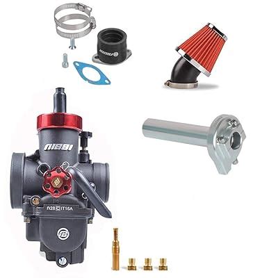 Buy NIBBI Motorcycle Carburetor 150CC PE28mm Carburetor Kit With ...