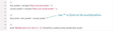 Basic Python Multiplication 的图像结果
