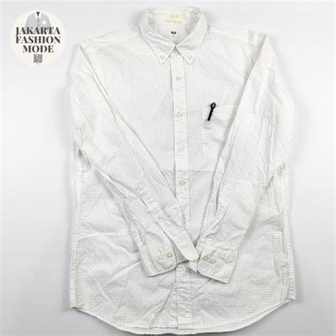 Jual Kemeja Putih Kemeja Lengan Panjang Kemeja Pria Casual Kemeja ...
