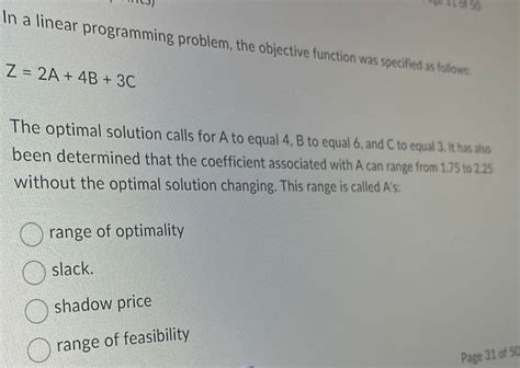 Image result for Linear Programming Objective Function