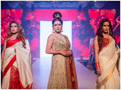 Designer Rohit Verma’s Sindoor Khela showcase the women power on ramp ...