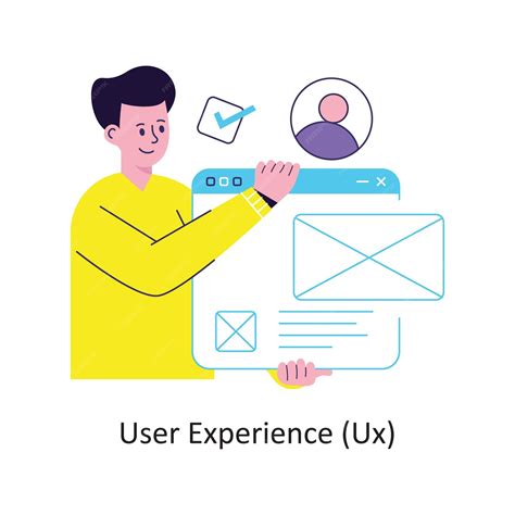 Premium Vector | User Experience Ux flat style design vector stock ...