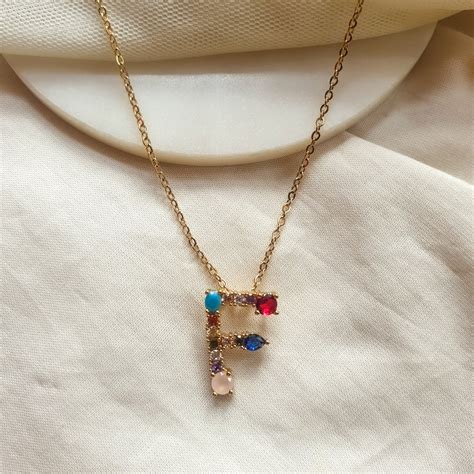 Monogram Letter F Necklace – LOLO LéPA