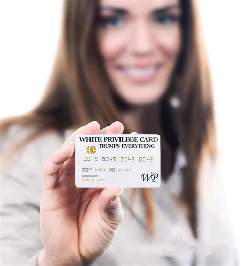 White Privilege Cards Trumps Everything Funny Card Joke Wallet Inspira ...