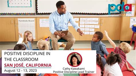 POSITIVE DISCIPLINE IN THE CLASSROOM -CE HOURS AVAILABLE, San Jose ...
