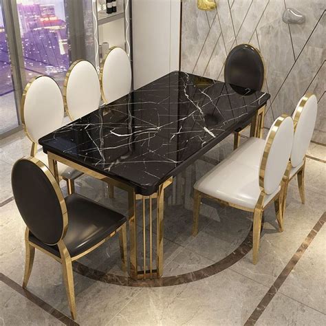 Dining Table 6 Seater- Stylish and Functional Centerpiece – PC HOME DECOR