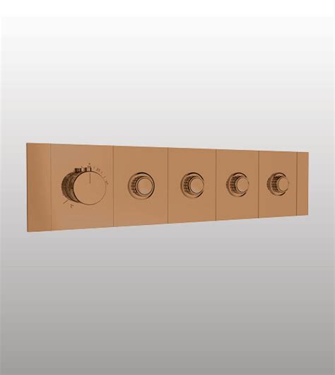 HIGH FLOW CONC THERMOSTATIC MULTI FUN DIVERTER WITH 4 OUTLETS WITH FLO ...