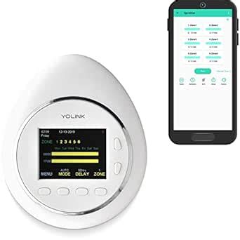Smart Sprinkler Controller, YoLink 1/4 Mile World's Longest Range ...