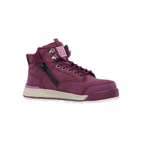 Hard Yakka Size 6 Shiraz 3056 Womens Steel Cap Zip Safety Boots ...