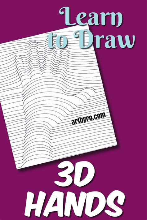 Image result for 3D Hand Drawing Tutorial