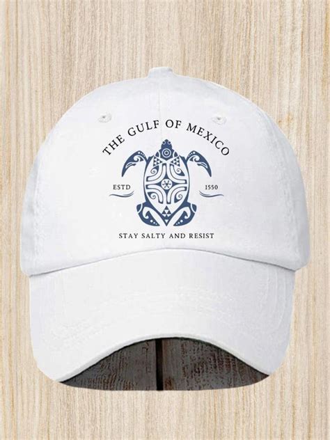 Gulf of Mexico Stay Salty Resistanc Cap, Gulf Coast Classic Hats, Gift ...