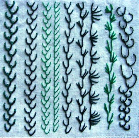 Image result for Feather Stitch Variations