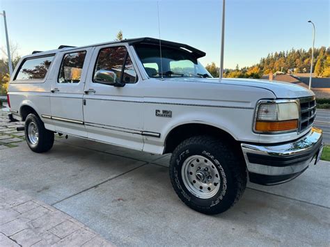 Your Eyes Do Not Deceive You, This Four-Door 1994 Ford Bronco Centurion is for Sale - autoevolution