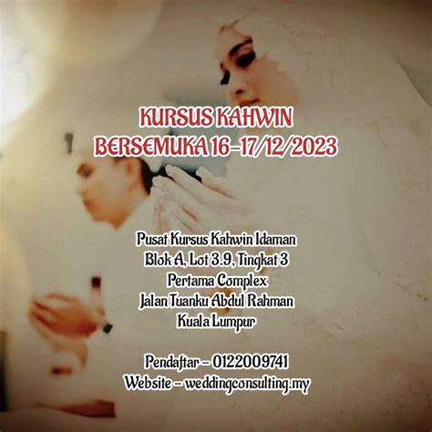 Kursus Kahwin Sijil dikeluarkan oleh JAWI, Kursus Kahwin Kuala Lumpur ...