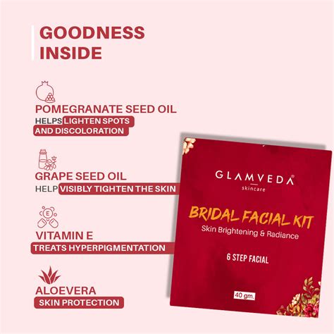 Glamveda Bridal Facial Kit 40gm – Glamveda Skincare