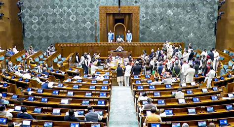 Parliament standoff: PM’s Lok Sabha speech cancelled, opposition uproar ...