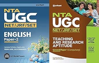 ARIHANT NTA UGC (NET/JRF/SET) (ENGLISH Literature Paper 2 + General ...