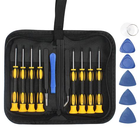 KALIM Torx Screwdriver Set, 20 in 1 Security Torx Screwdriver & Tweezer ...