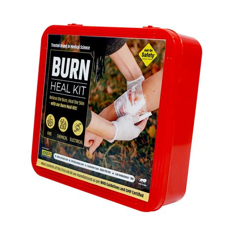 First-Aid Kit (Model: BURN HEAL KIT) | Suitable For: 1-2 persons ...