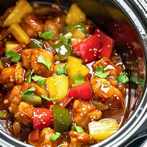 Sweet Hawaiian Crockpot Chicken - Insanely Good