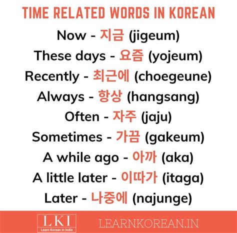 Korean Words And Phrases