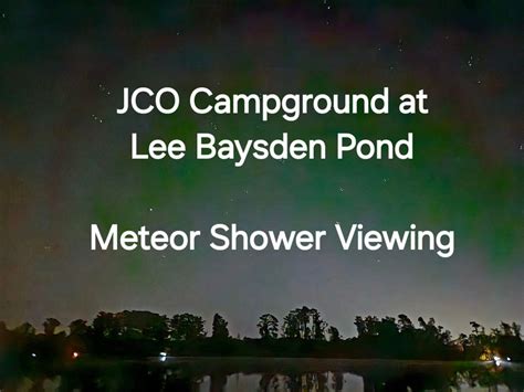 Camping & Stargazing at JCO Campground , 211 Baysden Pond Rd ...
