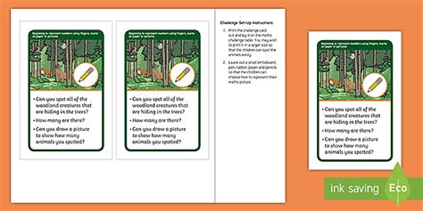 EYFS Maths Representing Numbers Challenge: How Many Hiding Animals? IKEA