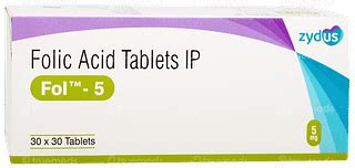 Fol 5 Tablet: Uses, Side Effects, Price & Substitutes